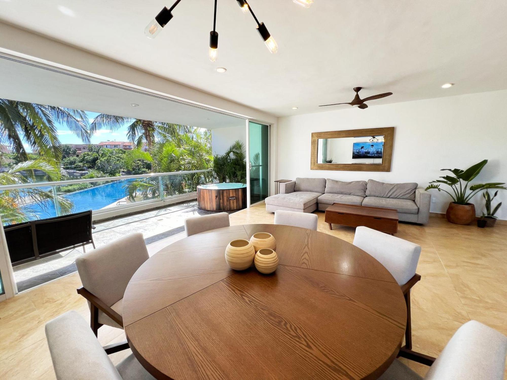 High-End Waterfront Condo At Secrets Waters Puerto Aventuras Luaran gambar